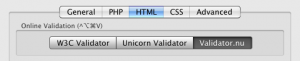 HTML online validation HTML online validation