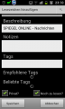 Pindroid, adding URLs from a webbrowser Pindroid, adding URLs from a webbrowser